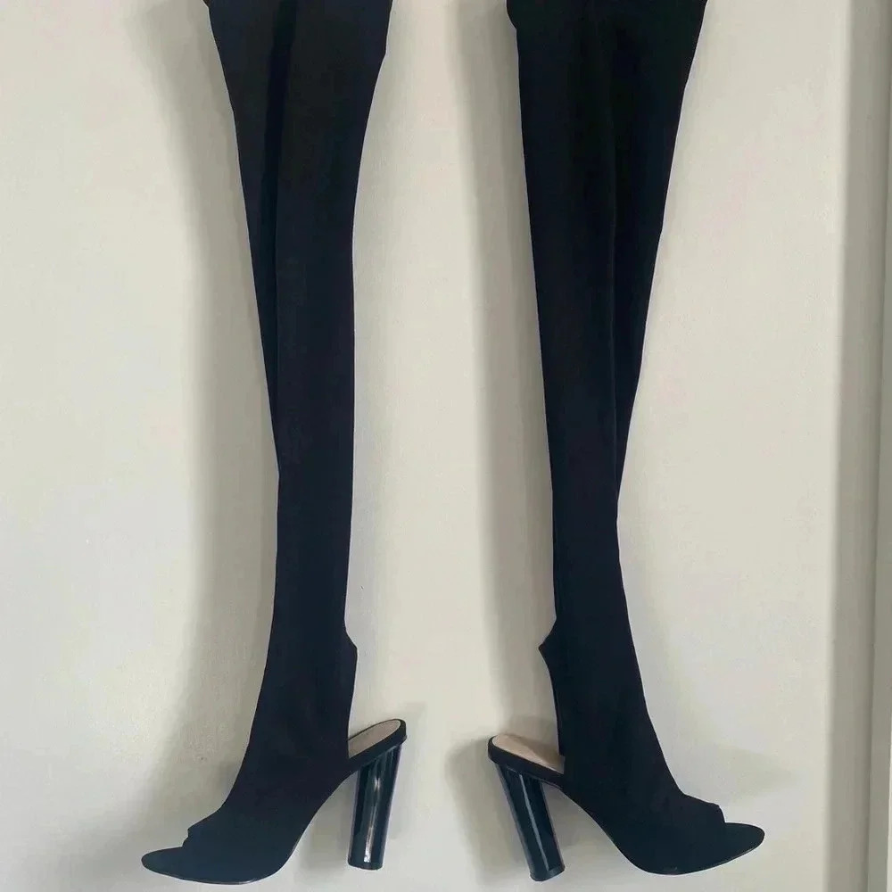 Public Desire over the knee heels